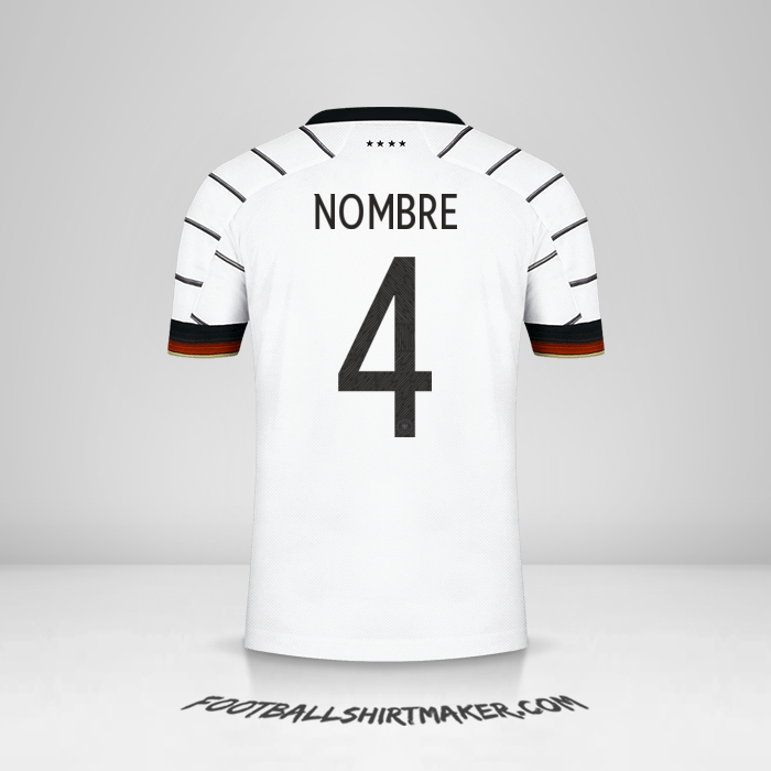 Jersey Alemania 2020/2021 -  nombre - 4