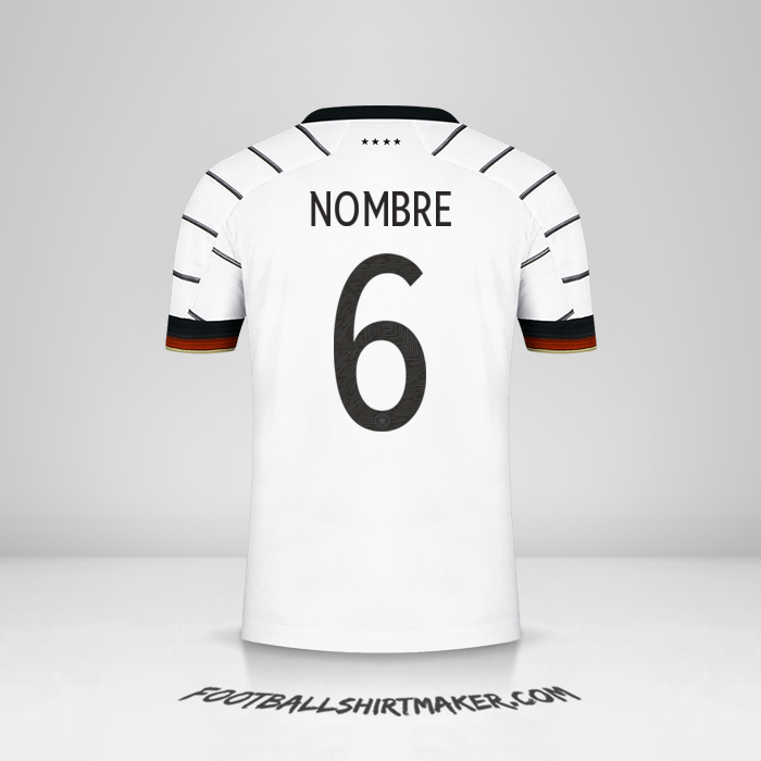 Jersey Alemania 2020/2021 -  nombre - 6