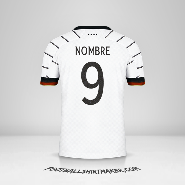 Jersey Alemania 2020/2021 -  nombre - 9