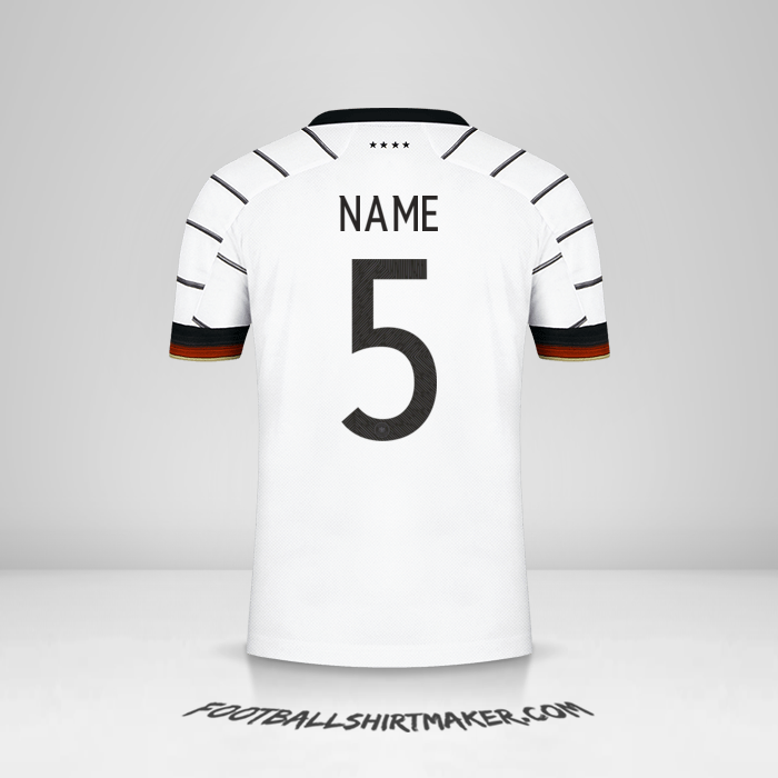 Trikot Deutschland 2020/2021 -  name - 5