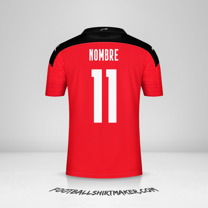 Jersey Egipto 2020/2021 -  nombre - 11