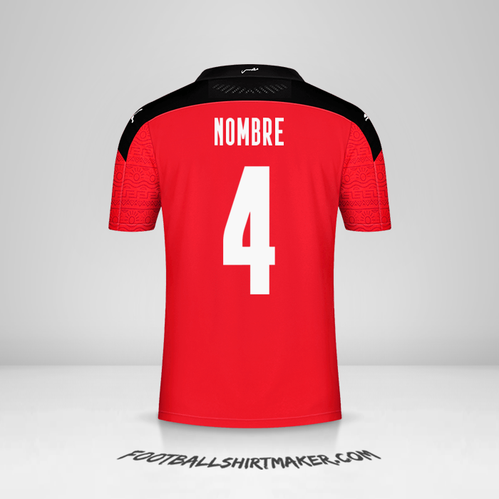 Jersey Egipto 2020/2021 -  nombre - 4
