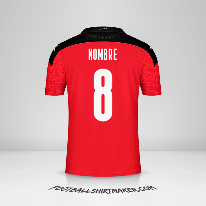 Jersey Egipto 2020/2021 -  nombre - 8