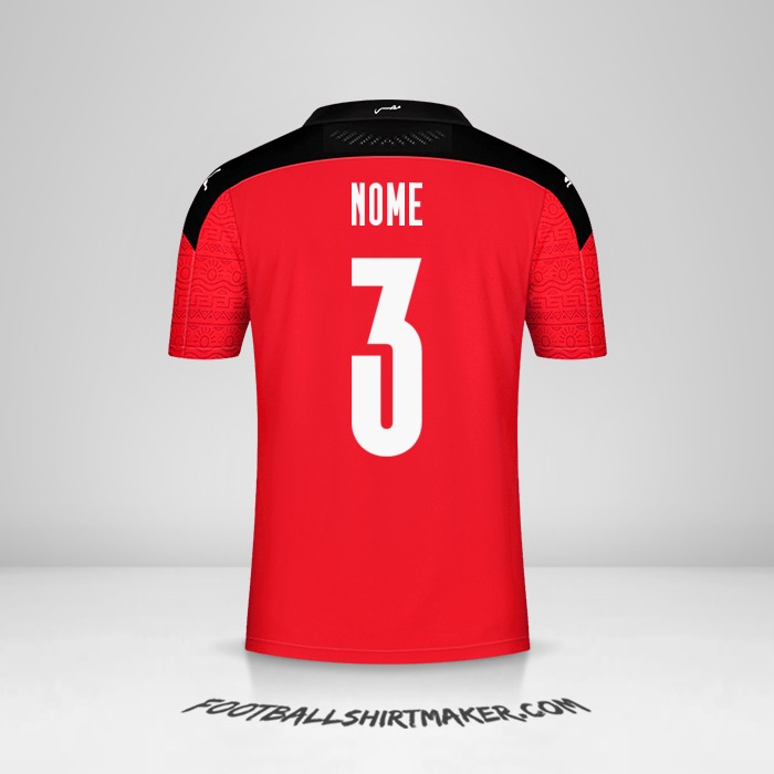 Camisola Egito 2020/2021 -  nome - 3