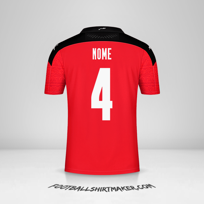 Camisola Egito 2020/2021 -  nome - 4