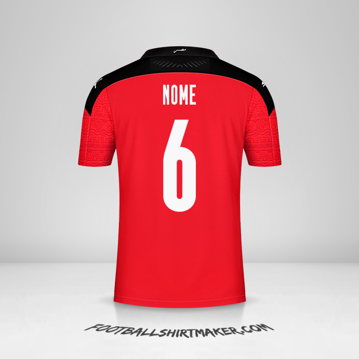 Maglia Egitto 2020/2021 -  nome - 6
