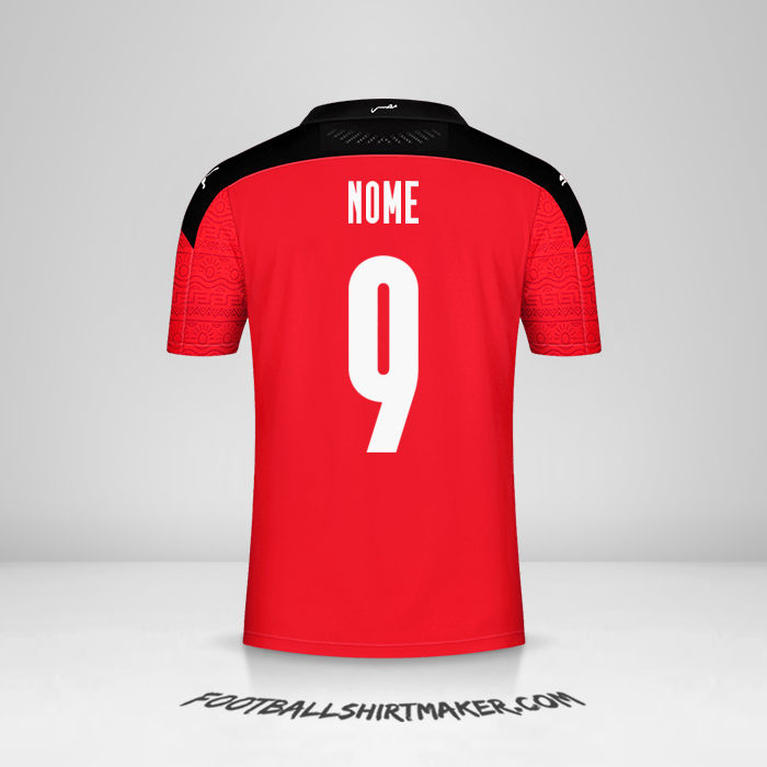 Maglia Egitto 2020/2021 -  nome - 9