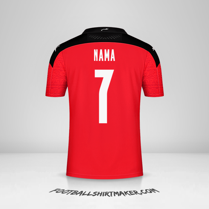 Jersey Mesir 2020/2021 -  nama - 7