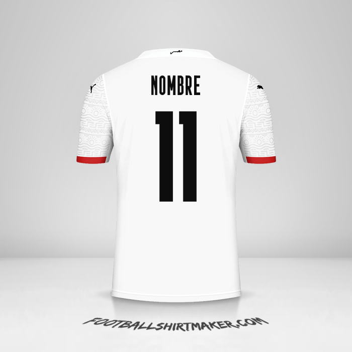 Camiseta Egipto 2020/2021 Visita -  nombre - 11
