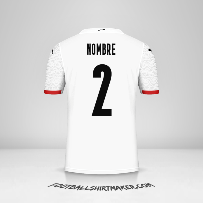 Jersey Egipto 2020/2021 Visita -  nombre - 2
