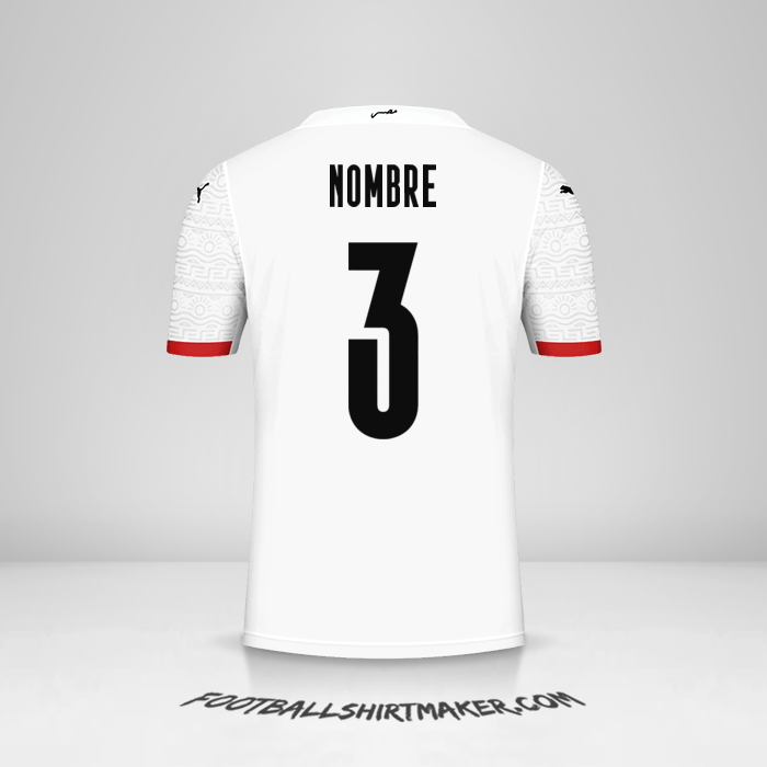 Camiseta Egipto 2020/2021 Visita -  nombre - 3