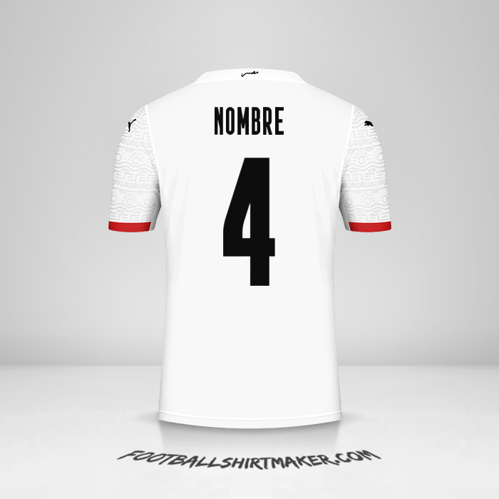 Jersey Egipto 2020/2021 Visita -  nombre - 4
