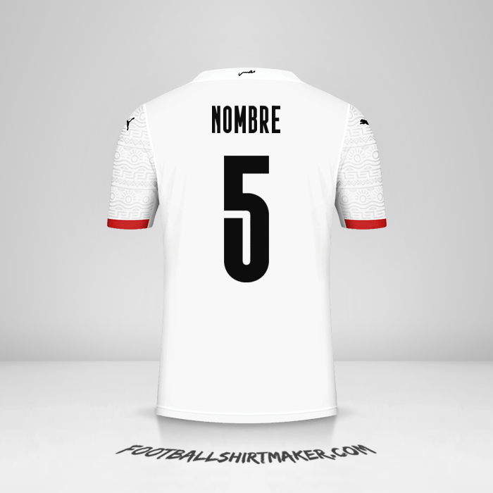 Camiseta Egipto 2020/2021 Visita -  nombre - 5