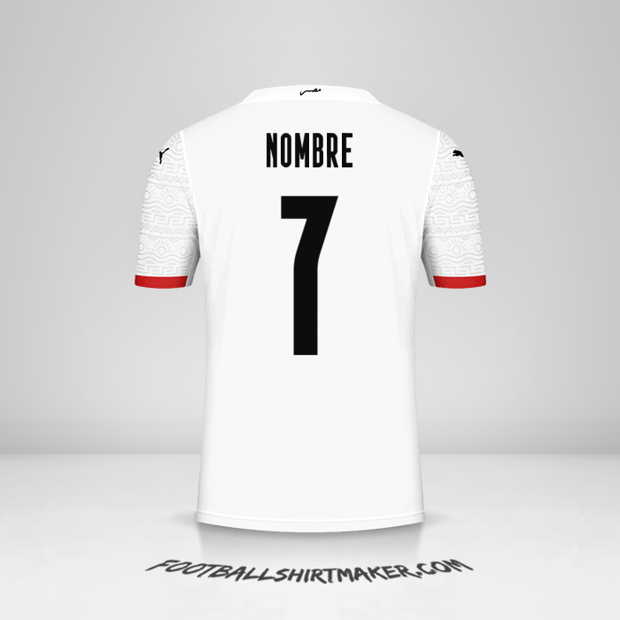 Camiseta Egipto 2020/2021 Visita -  nombre - 7