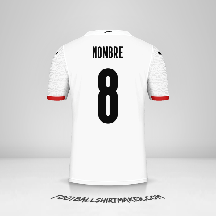 Jersey Egipto 2020/2021 Visita -  nombre - 8