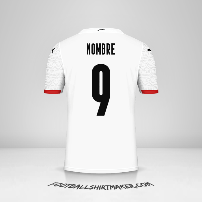 Jersey Egipto 2020/2021 Visita -  nombre - 9