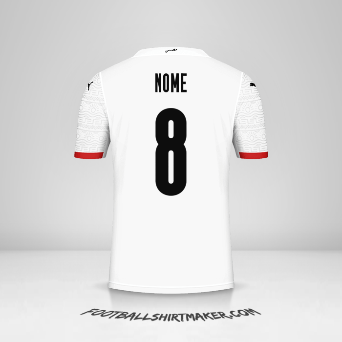 Maglia Egitto 2020/2021 Seconda -  nome - 8