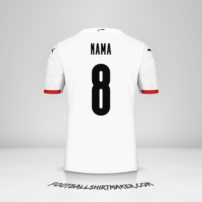 Jersey Mesir 2020/2021 Alternatif -  nama - 8