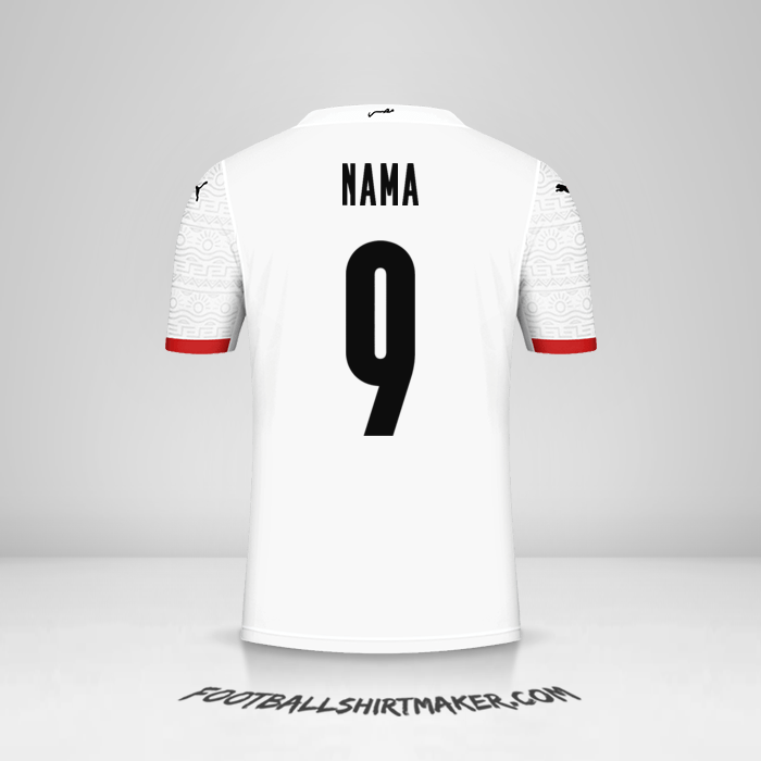 Jersey Mesir 2020/2021 Alternatif -  nama - 9