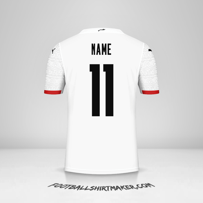 Trikot Ägypten 2020/2021 Auswärts -  name - 11