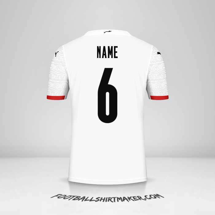 Trikot Ägypten 2020/2021 Auswärts -  name - 6