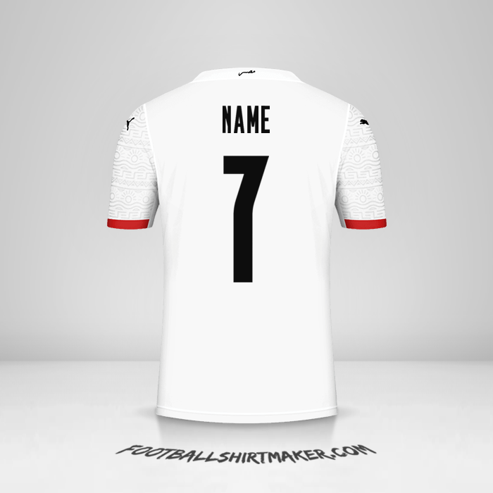 Trikot Ägypten 2020/2021 Auswärts -  name - 7