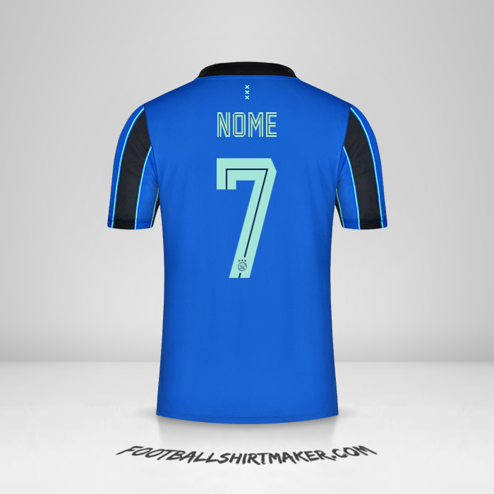 Camisola AFC Ajax 2021/2022 Alternativa -  nome - 7