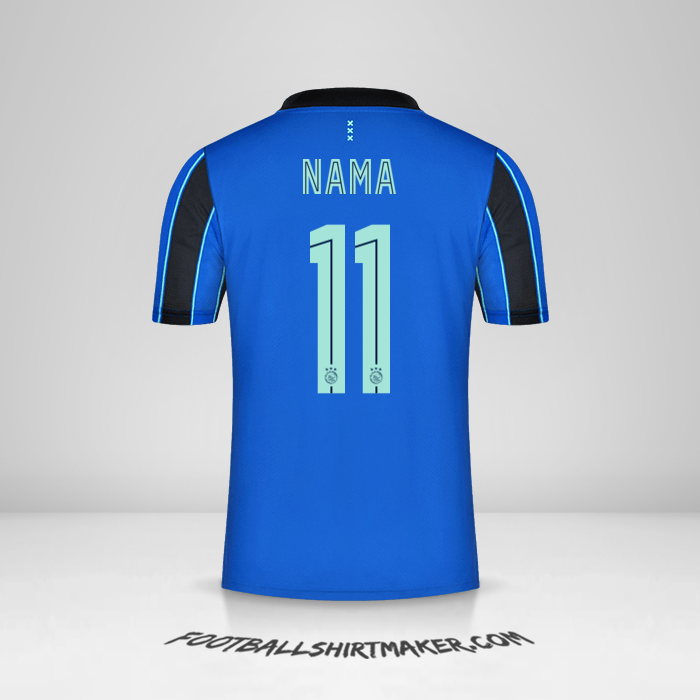 Jersey AFC Ajax 2021/2022 Alternatif -  nama - 11