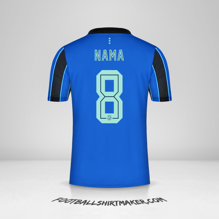 Jersey AFC Ajax 2021/2022 Alternatif -  nama - 8