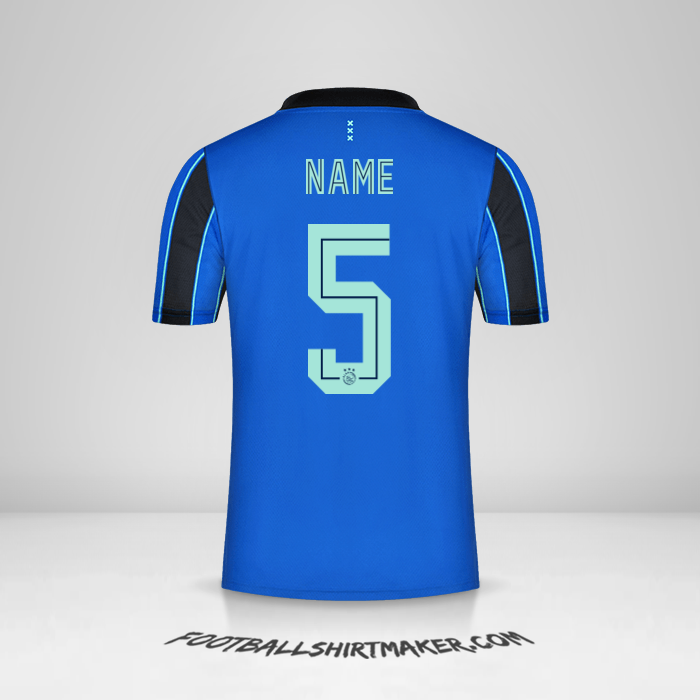Jersey AFC Ajax 2021/2022 Away -  name - 5