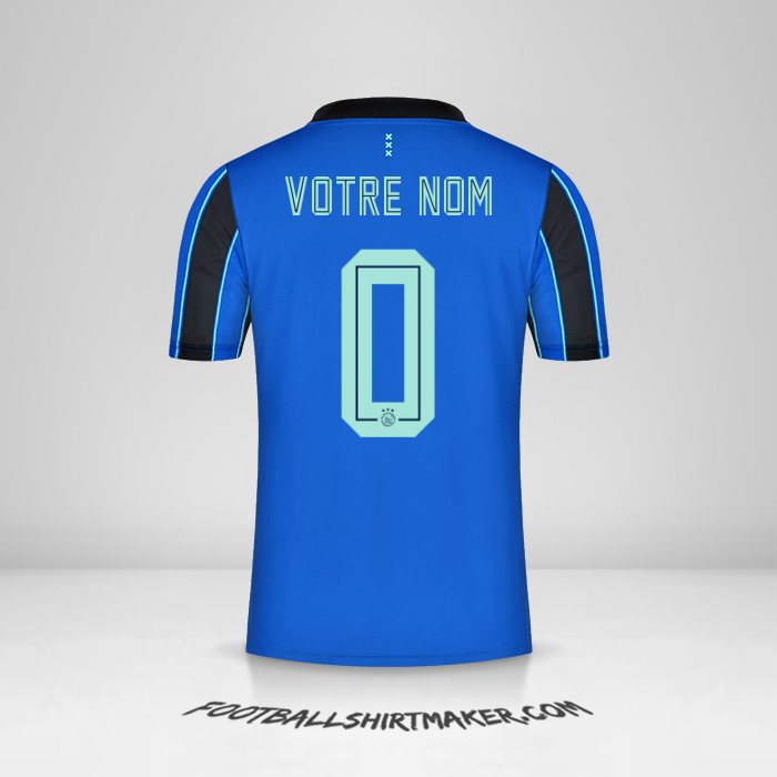 Maillot AFC Ajax 2021/2022 II -  votre nom - 0
