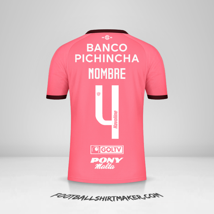 Jersey Barcelona SC 2021 Visita -  nombre - 4
