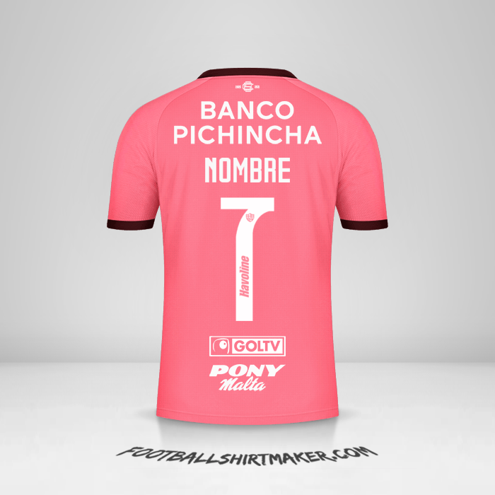 Jersey Barcelona SC 2021 Visita -  nombre - 7