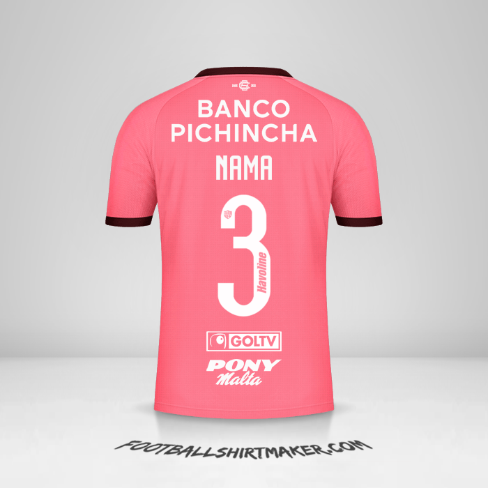 Jersey Barcelona SC 2021 Alternatif -  nama - 3