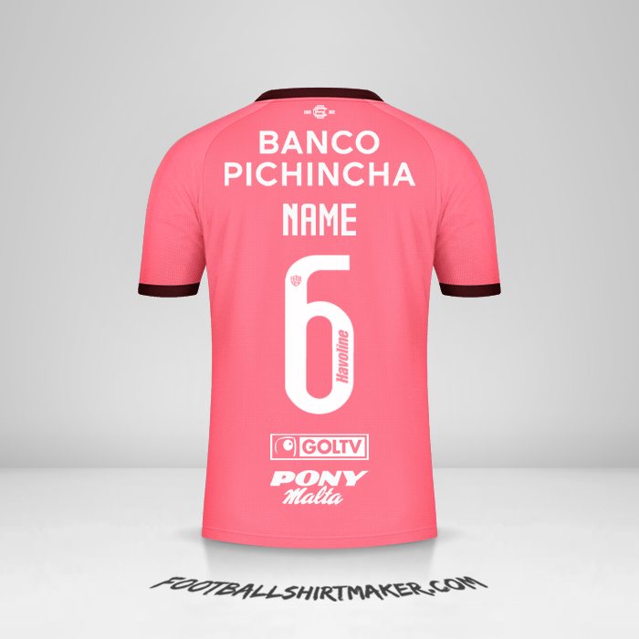 Trikot Barcelona SC 2021 Auswärts -  name - 6