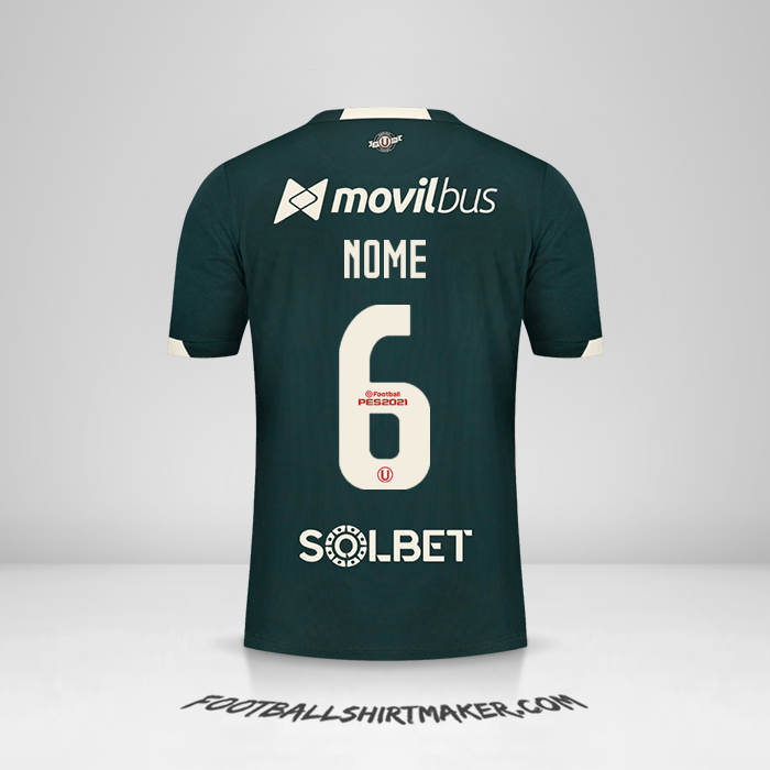 Maglia Universitario 2021 Seconda -  nome - 6