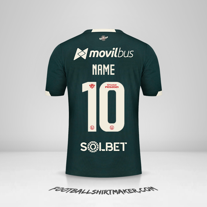 Trikot Universitario 2021 Auswärts -  name - 10