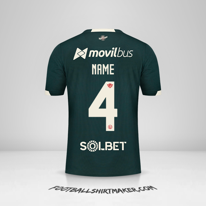 Trikot Universitario 2021 Auswärts -  name - 4