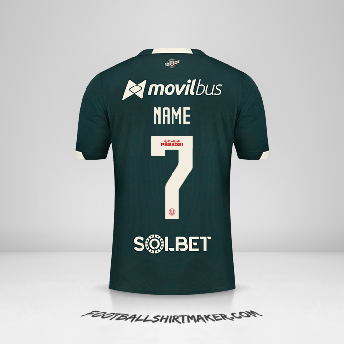Jersey Universitario 2021 Away -  name - 7