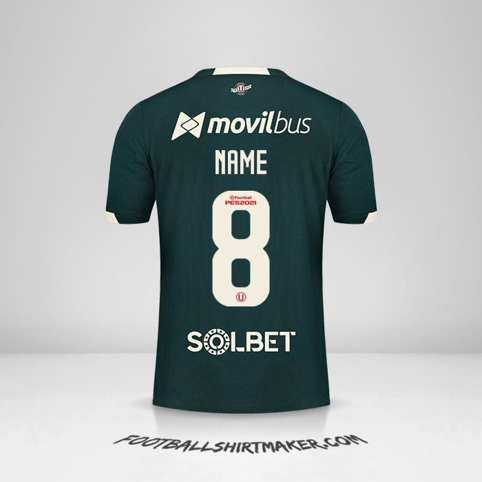 Shirt Universitario 2021 Away -  name - 8
