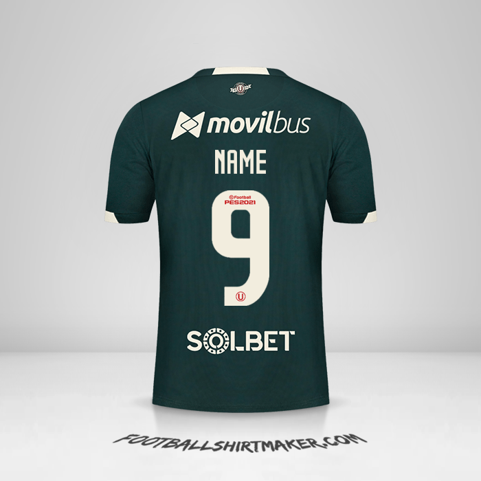 Trikot Universitario 2021 Auswärts -  name - 9