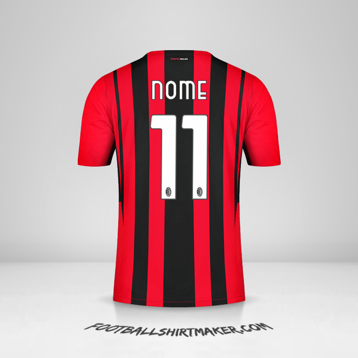 Maglia AC Milan 2021/2022 -  nome - 11