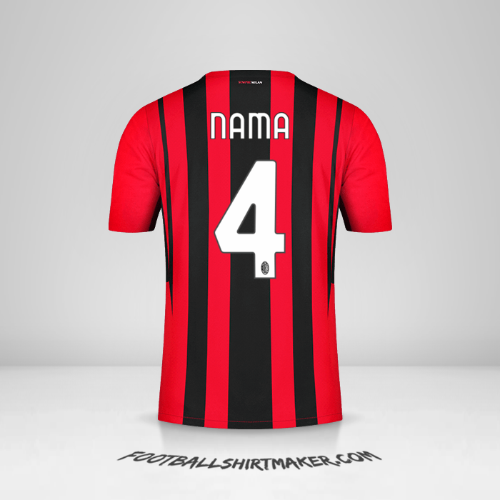 Jersey AC Milan 2021/2022 -  nama - 4