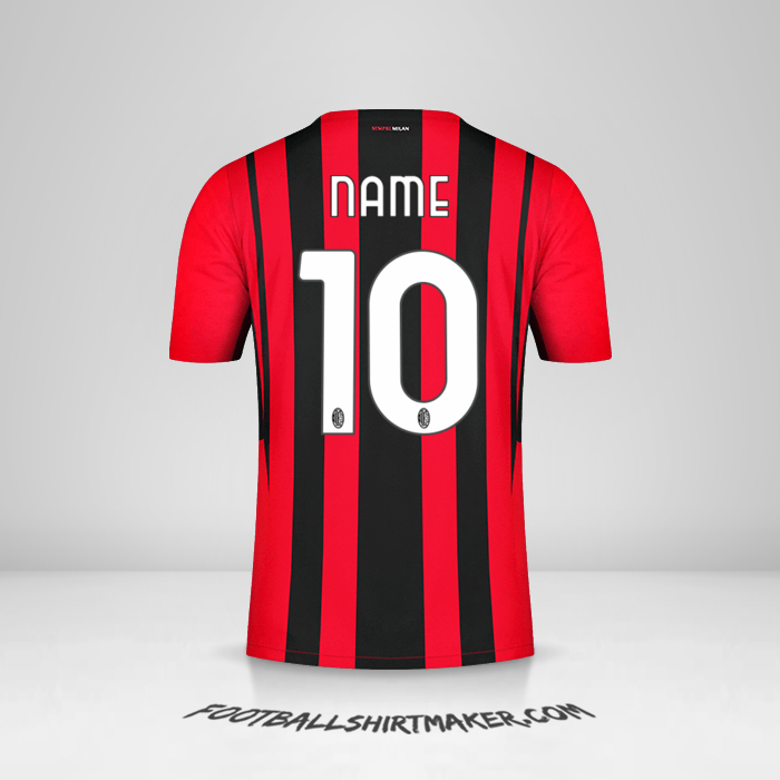 Trikot AC Milan 2021/2022 -  name - 10