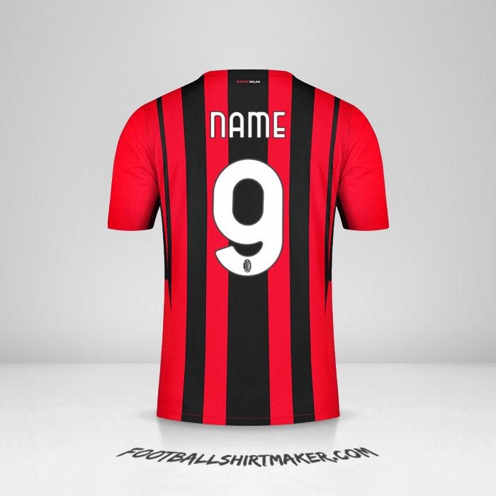 Trikot AC Milan 2021/2022 -  name - 9