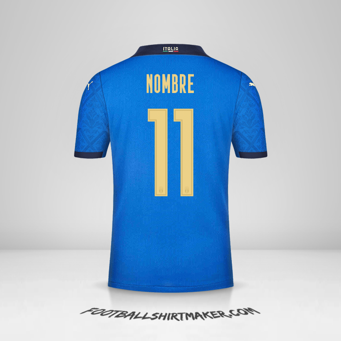 Jersey Italia 2020/2021 -  nombre - 11
