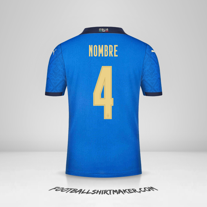 Camiseta Italia 2020/2021 -  nombre - 4