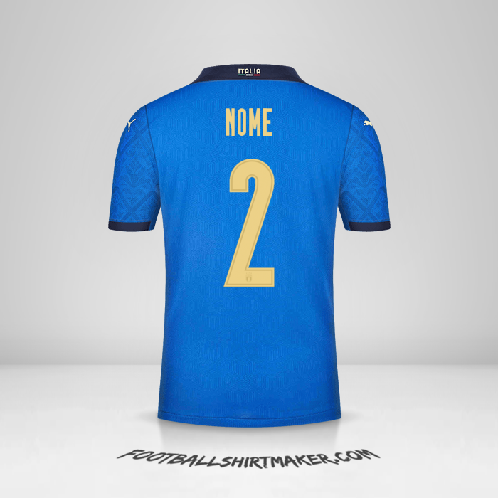 Camisa Itália 2020/2021 -  nome - 2