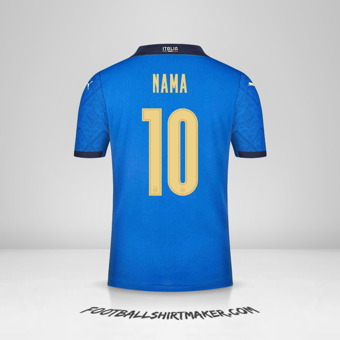 Jersey Italia 2020/2021 -  nama - 10