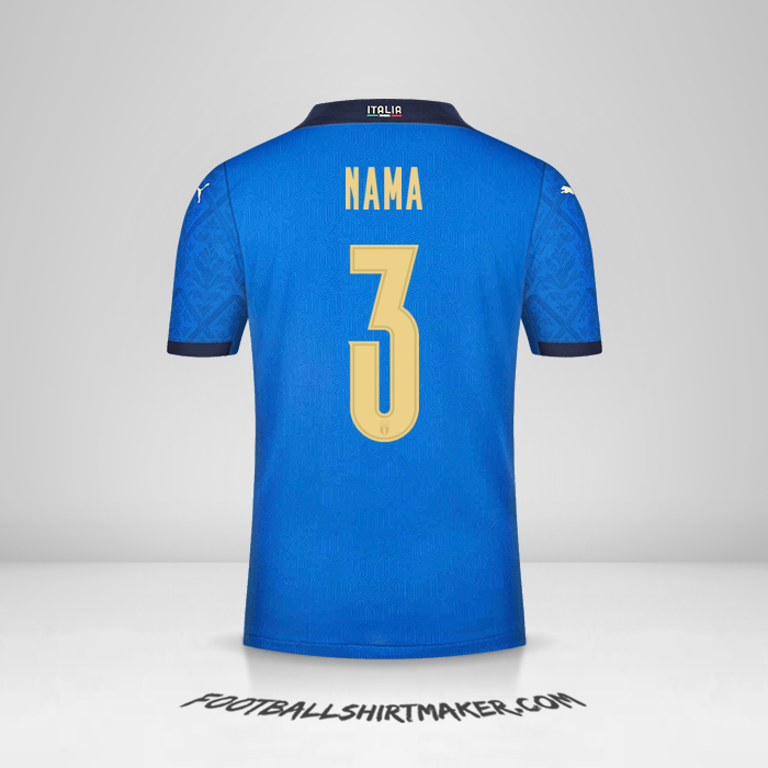 Jersey Italia 2020/2021 -  nama - 3